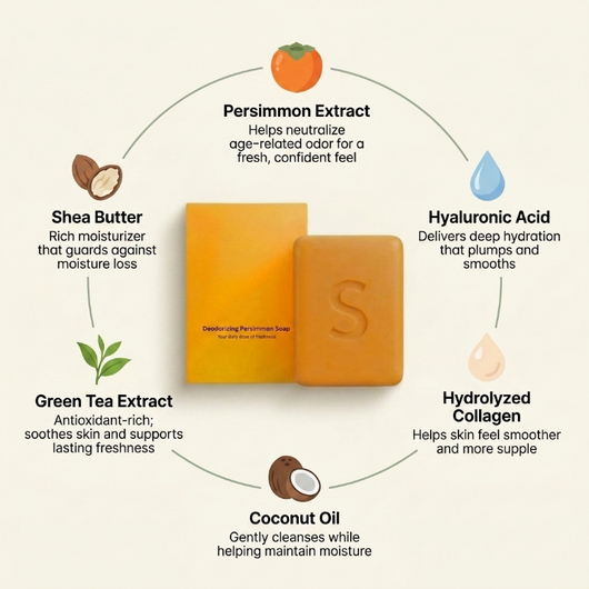 Persimmon Soap Bar