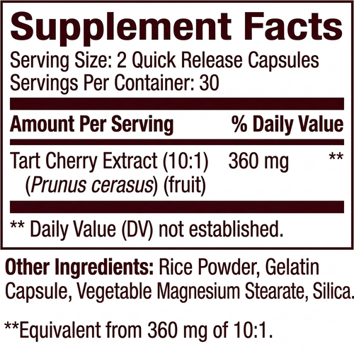 Verdona Tart Cherry Extract